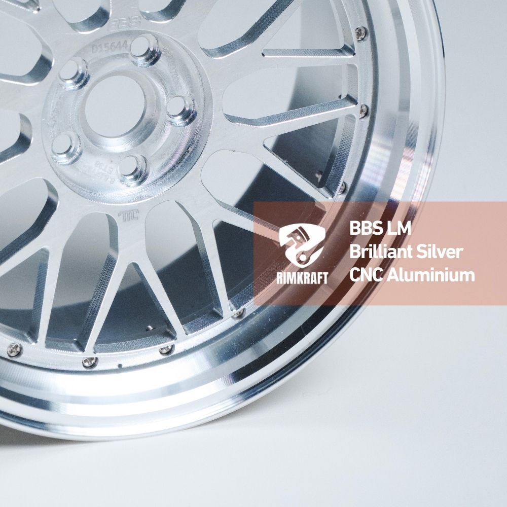 BBS LM Brilliant Silver - CNC Aluminum Rim