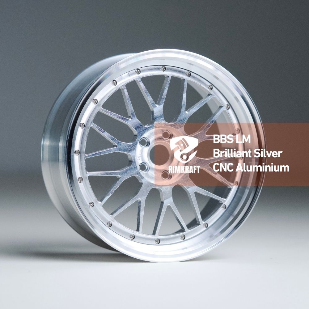BBS LM Brilliant Silver - CNC Aluminum Rim