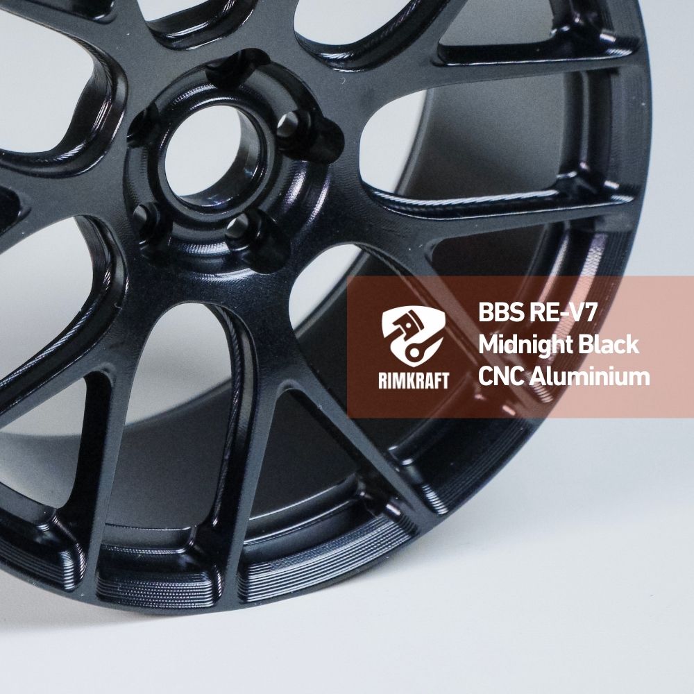 BBS RE-V7 Midnight Black - CNC Aluminum Rim