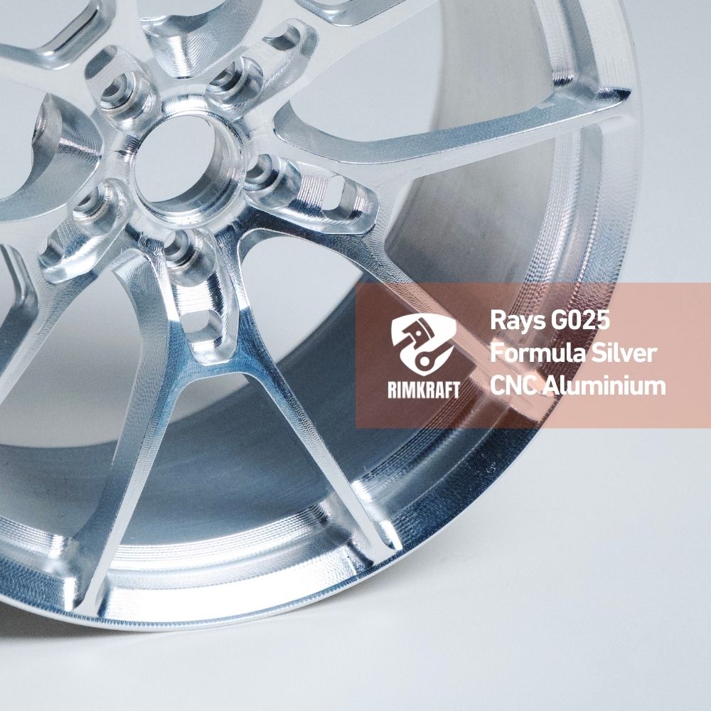 Rays G025 Formula Silver - CNC Aluminum Rim