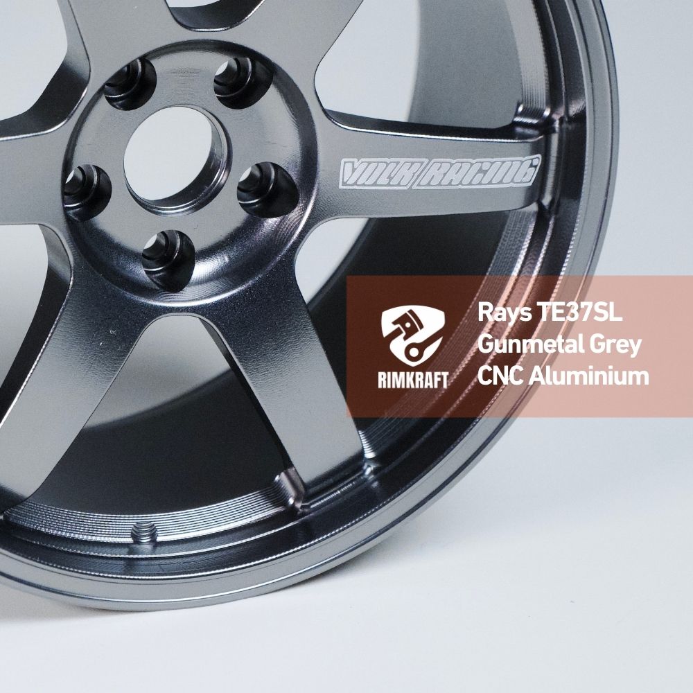 Rays VOLK Racing Gunmetal Grey - CNC Aluminum Rim