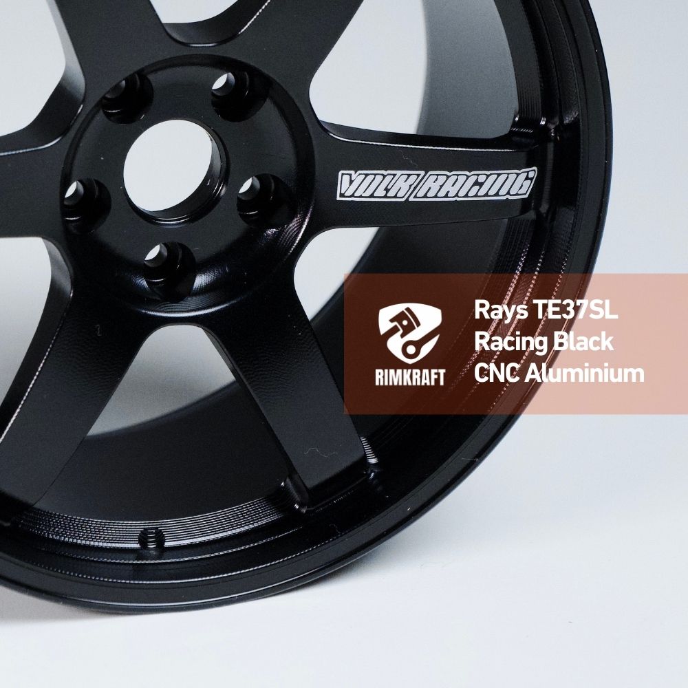 Rays VOLK Racing Black - CNC Aluminum Rim