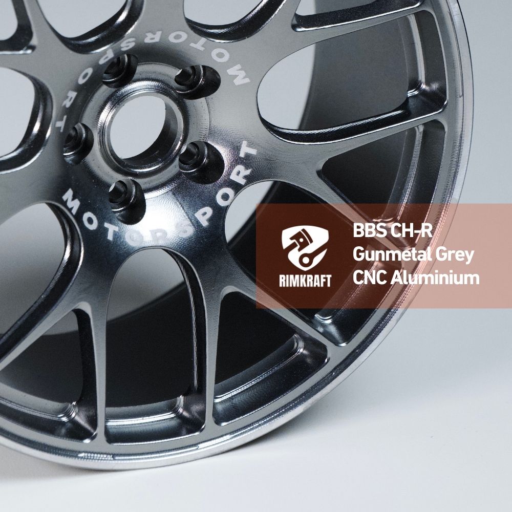 BBS CH-R Gunmetal Grey - CNC Aluminum Rim