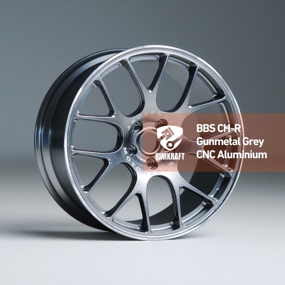 BBS CH-R Gunmetal Grey - CNC Aluminum Rim