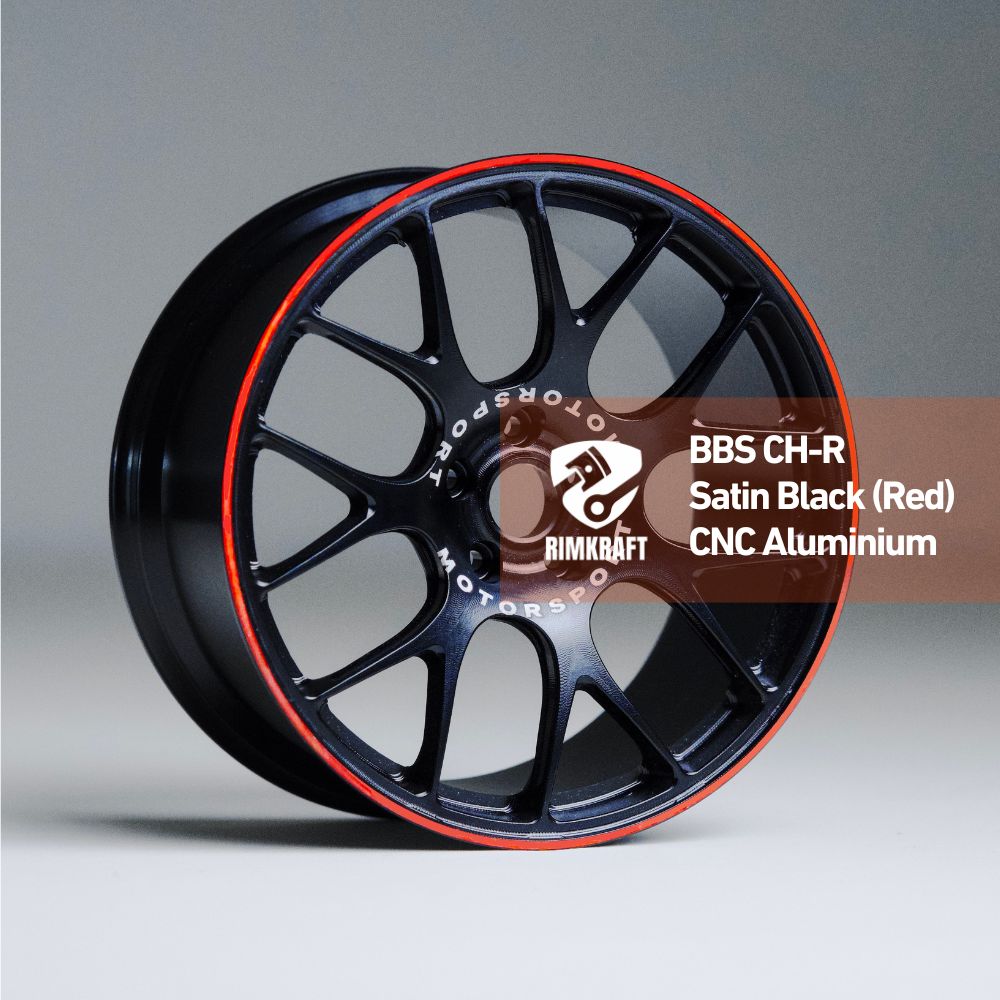BBS CH-R Satin Black Nurburgring Edtion - CNC Aluminum Rim