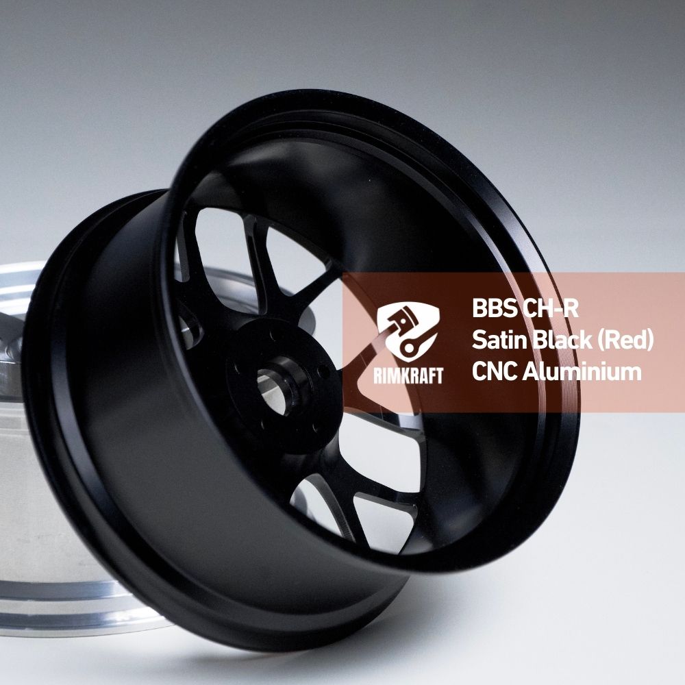 BBS CH-R Satin Black Nurburgring Edtion - CNC Aluminum Rim – RimKraft