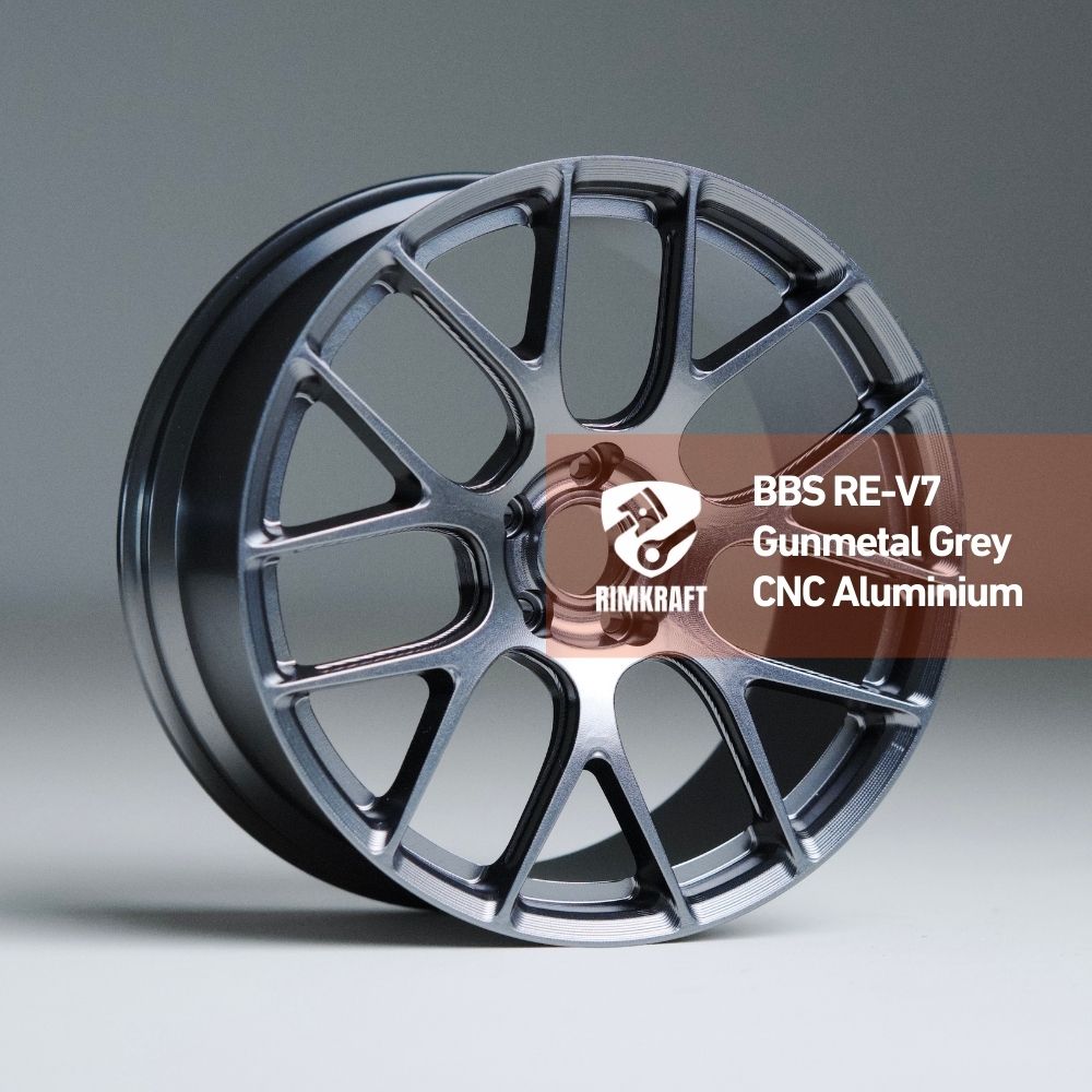 BBS RE-V7 Gunmetal Grey - CNC Aluminum Rim