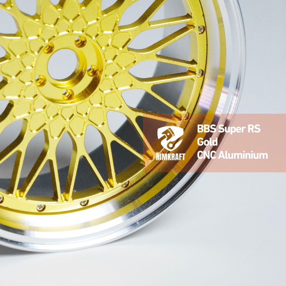 BBS Super RS Gold - CNC Aluminum Rim