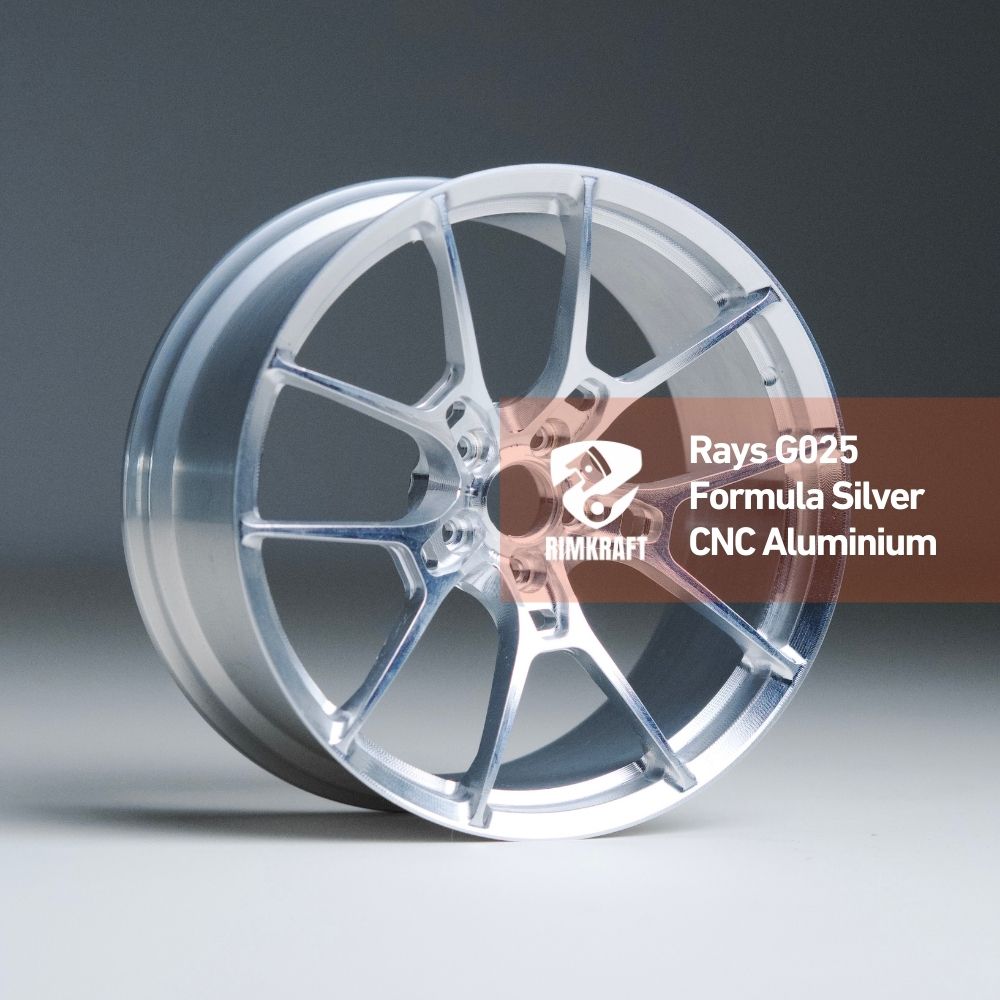 Rays G025 Formula Silver - CNC Aluminum Rim