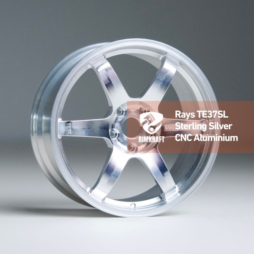 Rays VOLK TE37SL Sterling Silver - CNC Aluminum Rim